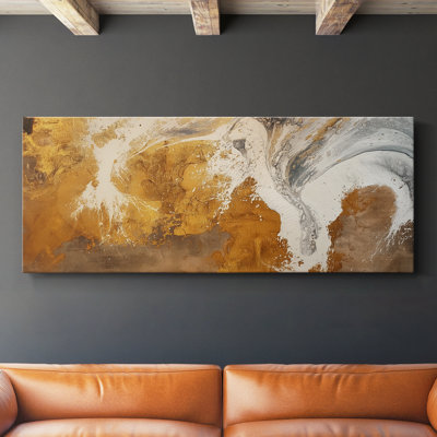 Abstract Series 4 #LXXIV-Wide Gallery Wrapped Canvas