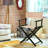 18" Folding Director Chair-19623329-19623337