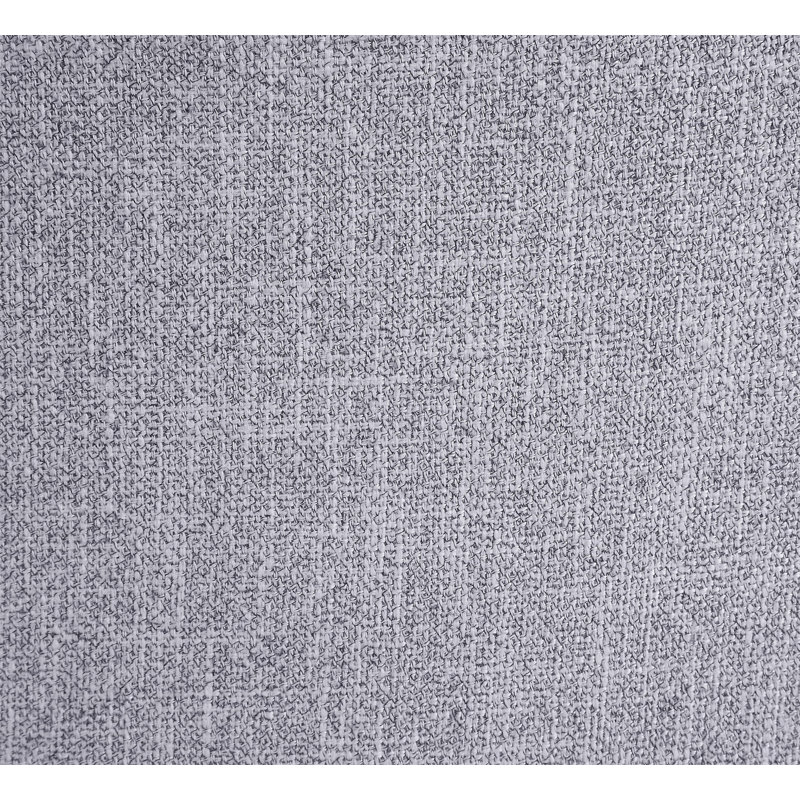 Ensemble de 2 chaises d'appoint Merel en lin gris et chêne gris