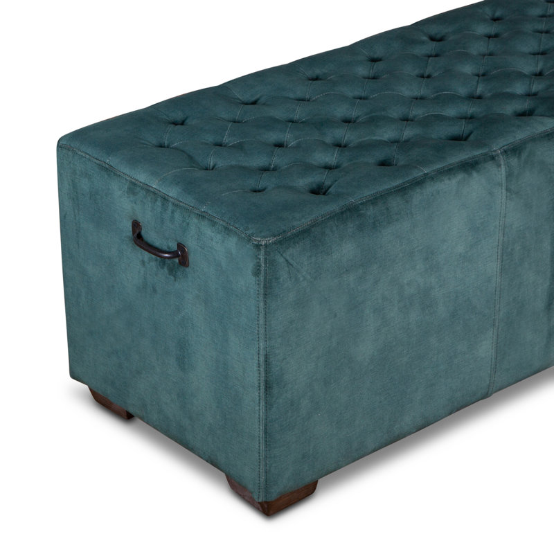 Arabella Upholstered Bench, 17" H  59" W x 18" D