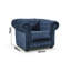 Allegra Upholstered Chesterfield Chair-2026644711