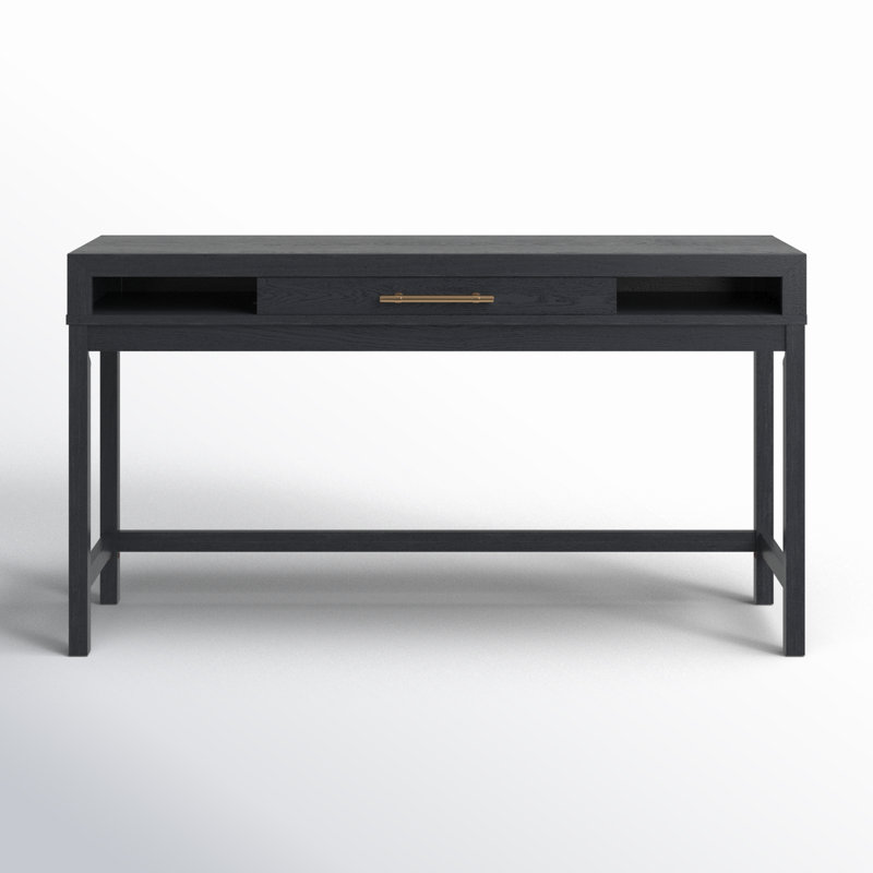 Appleton 66'' Console Table, Charred Oak