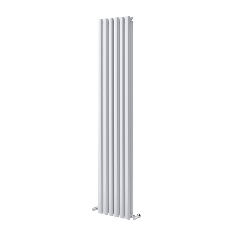 Vertical Flat Panel Radiators, White, 1800mm H x 350mm W
