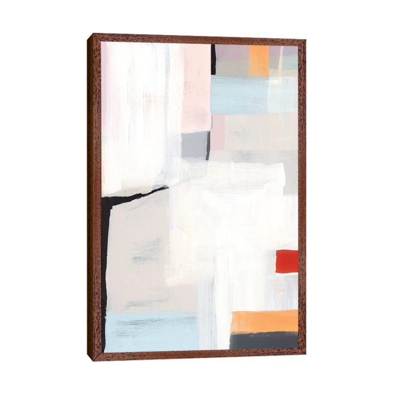 Meno II by Isabelle Z - Print on Canvas, Classic Brown Wood Framed, 101.6 cm H x 66.04 cm W