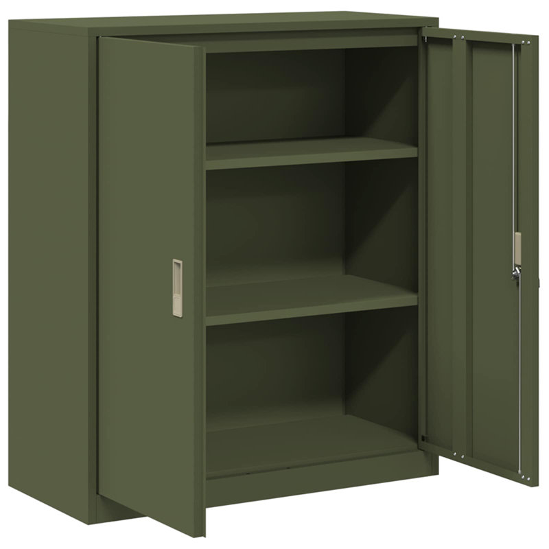 Storage Cabinet, Olive Green