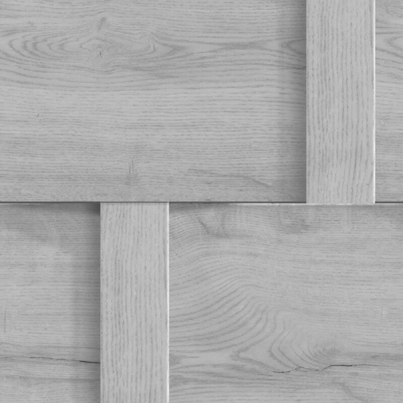 Huang 10.05m x 53cm Matte Wallpaper Roll, Grey