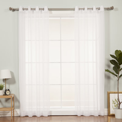 Maine Sheer Curtain Pair