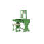 Ensemble de meuble-lavabo unique moderne avec tabouret et tiroirs à miroir pliables en panneau de fibres à densité moyenne de couleur vert pomme-94358185