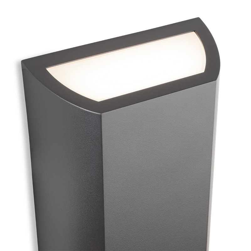22cm H Integrated LED Outdoor Sconce