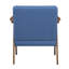Chaise rembourrée en tissu contemporaine avec finition naturelle et capacité de 300 lb.-779199780-779199770