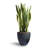 Windrim Black Fiberstone Handmade Pot Planter - Dia 16"-1765606687-1765606683