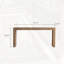 Console en bois massif