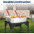 18qt Aluminum Double Fryer With 2 Baskets