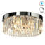 Shadow Glass Flush Mount