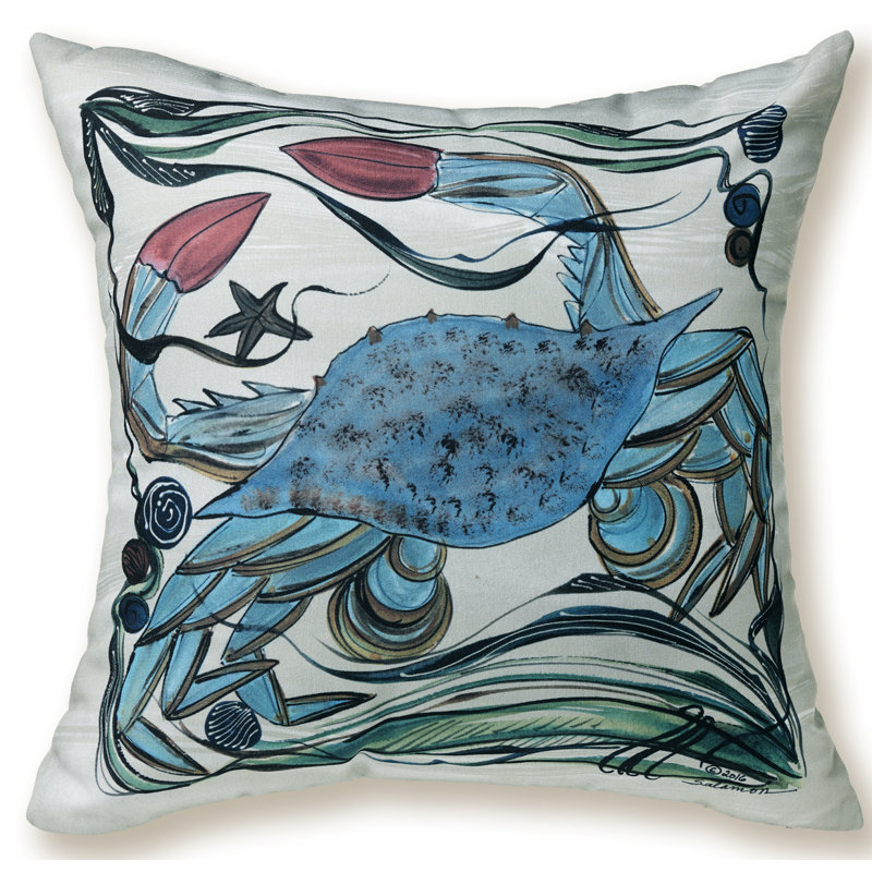 The Natural World Collection Outdoor Square Pillow Cover & Insert, 20" x 20"