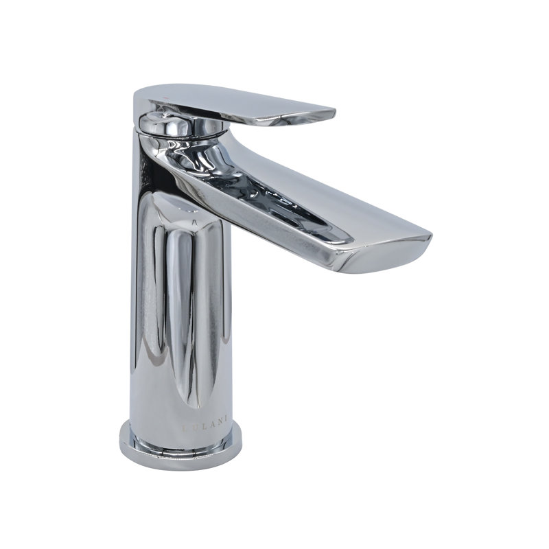 Single-handle Bathroom Faucet with Drain Assembly, Chrome