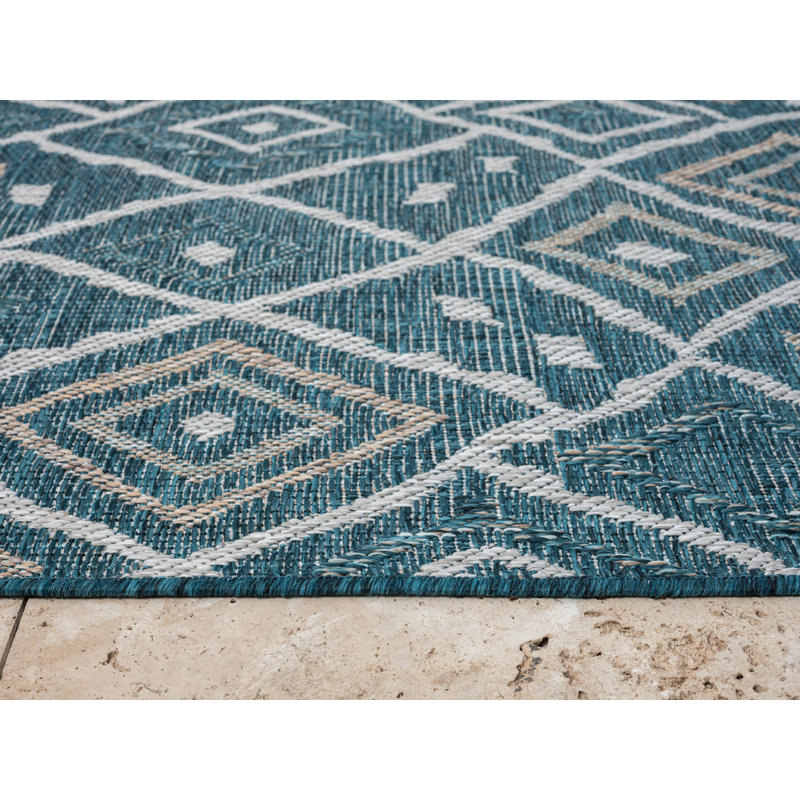 Kemo Abstract Indoor Rug, Runner 2' x 6'11"