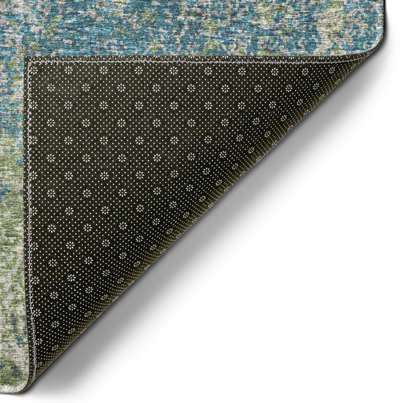 Zamar Chenille Southwestern Indoor / Outdoor Rug, Rectangle 8' x 10'