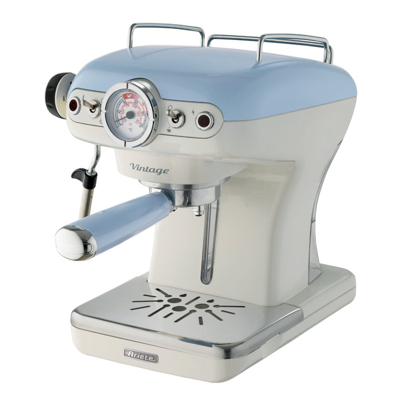 Ariete Vintage Espresso Coffee Machine, Blue