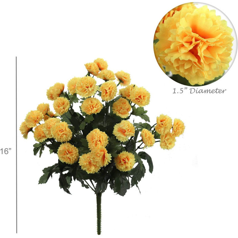 Silk Fir Arrangement, Yellow