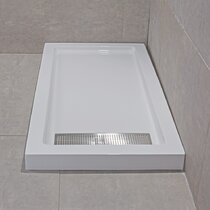 60 W x 32 D Double Shower Base