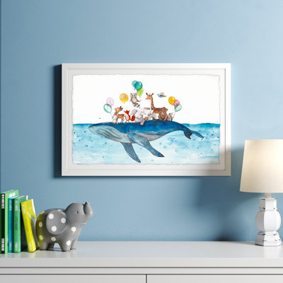 Heide Riding Animals Framed Art