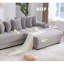 , 108,98 po, en forme de L, canapé modulaire en velours côtelé, repose-pieds mobile, pochettes à magazines améliorées, coussins décoratifs, mise à niveau de la fonctionnalité du lit, gris, canapé, coin salon confortable-1326180128