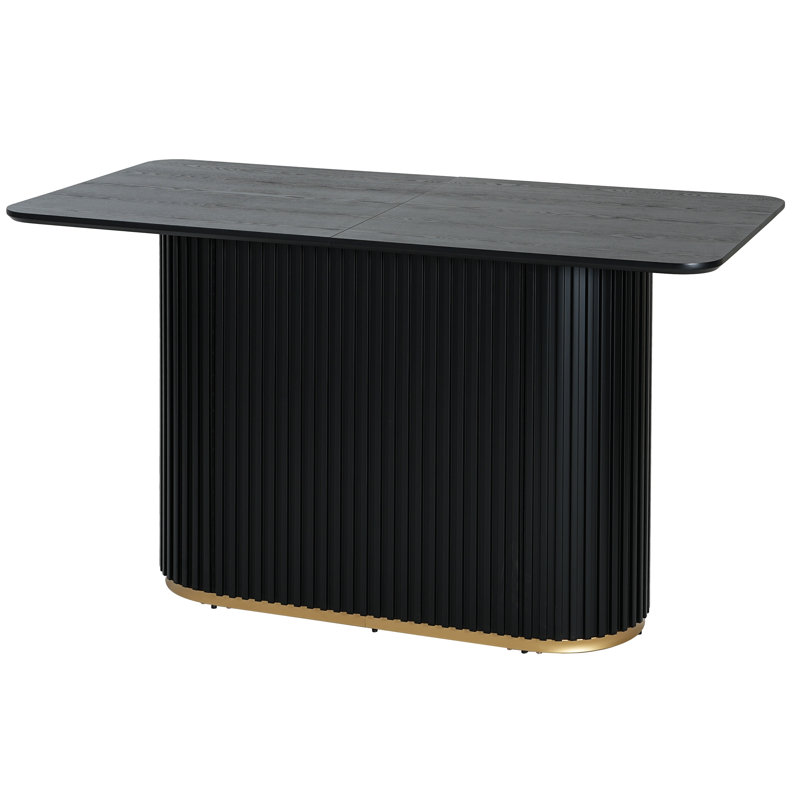 Table de comptoir, Noir