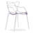 Amergin 18'' H Modern Stacking Armchair | Polycarbonate | Commercial & Residential Use