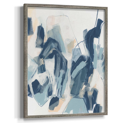 Interlocking Melody II Framed Print - Solid Wood