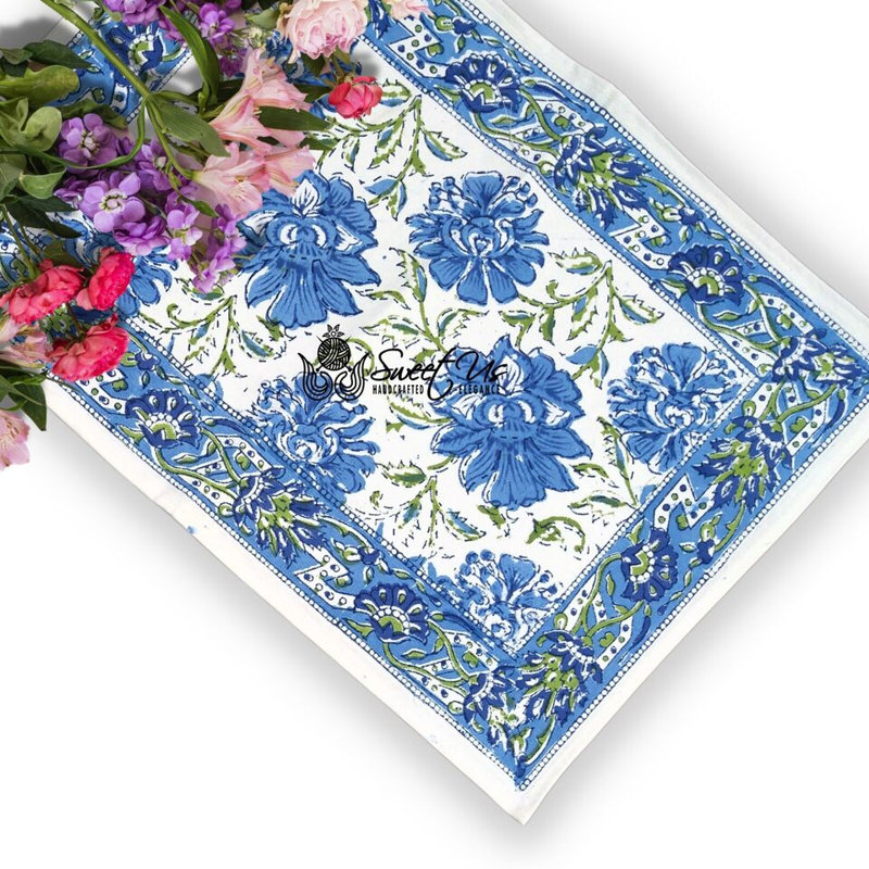 Ensemble de quatre napperons en coton Blend