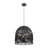 15.35" Rattan Ceiling Light Hand-Woven