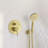 Circular Wall Mounted with Rough-In Valve-74877369
