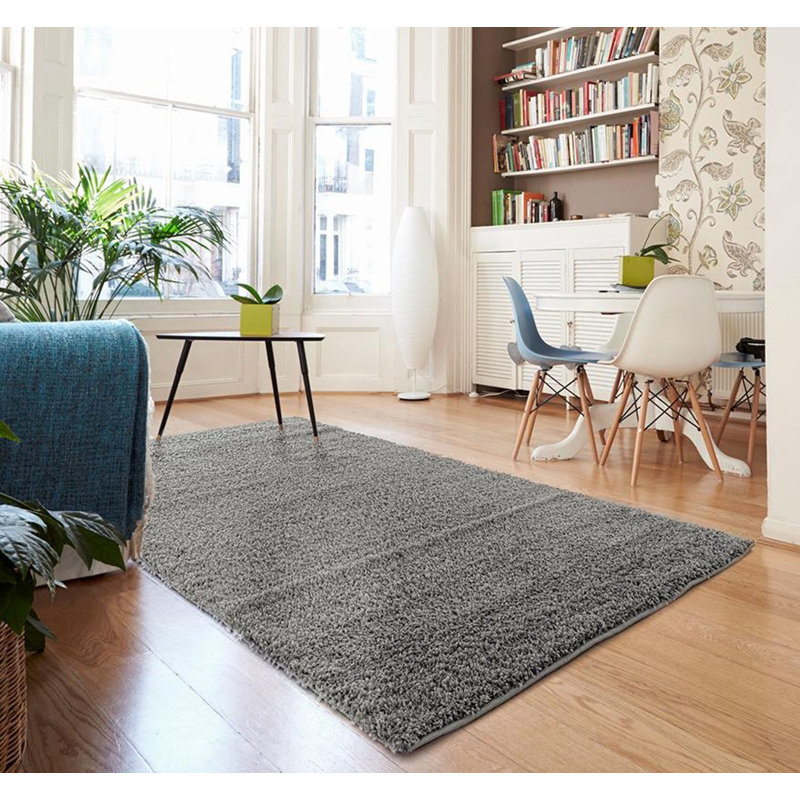 Tapis gris clair Bethina, Rectangle 8 pi x 10 pi