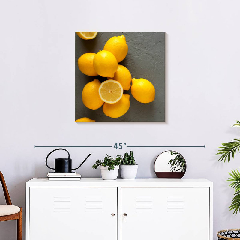Yarlin Meyer Lemons, 24" H x 24" W