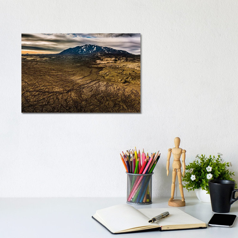 Mountains 1 Piece Wrapped Canvas Wall Art, 8" H x 12" W, Wrapped Canvas