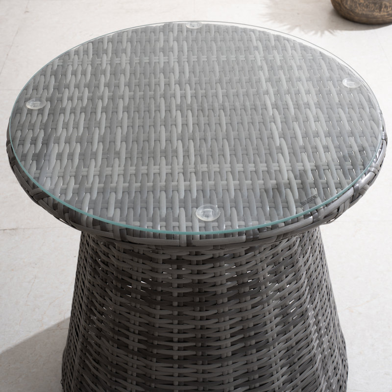 Round 55Cm L Outdoor Side Table