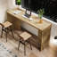 63'' Bar Table, Narrow Long Counter Height Home Pub Table-691440846