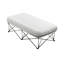 Matelas gonflable avec structure et pompe pour 1 personne 300lbs