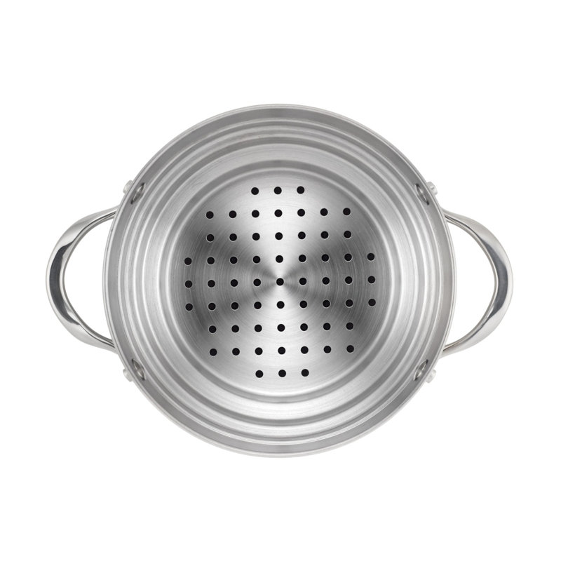 Anolon Classic Stainless Steel Universal Steamer Insert with Lid