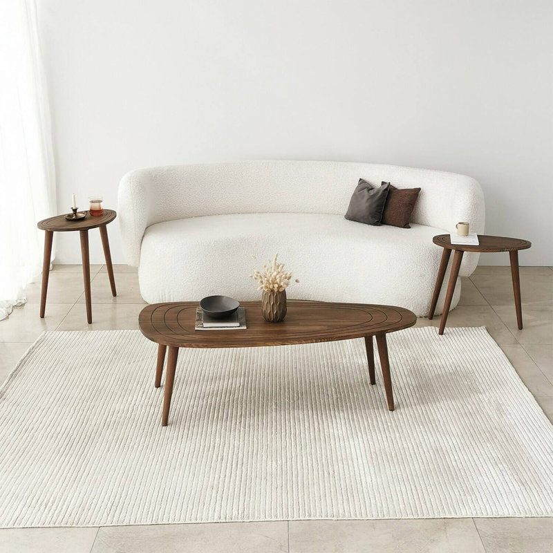 Glorias Coffee Table, Walnut
