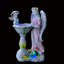 Statue ange et piscine