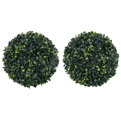 Faux Boxwood Plant in Pot