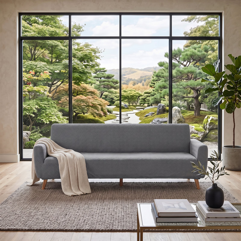 Sofa Slipcover, 1cm H x 300cm W, Grey