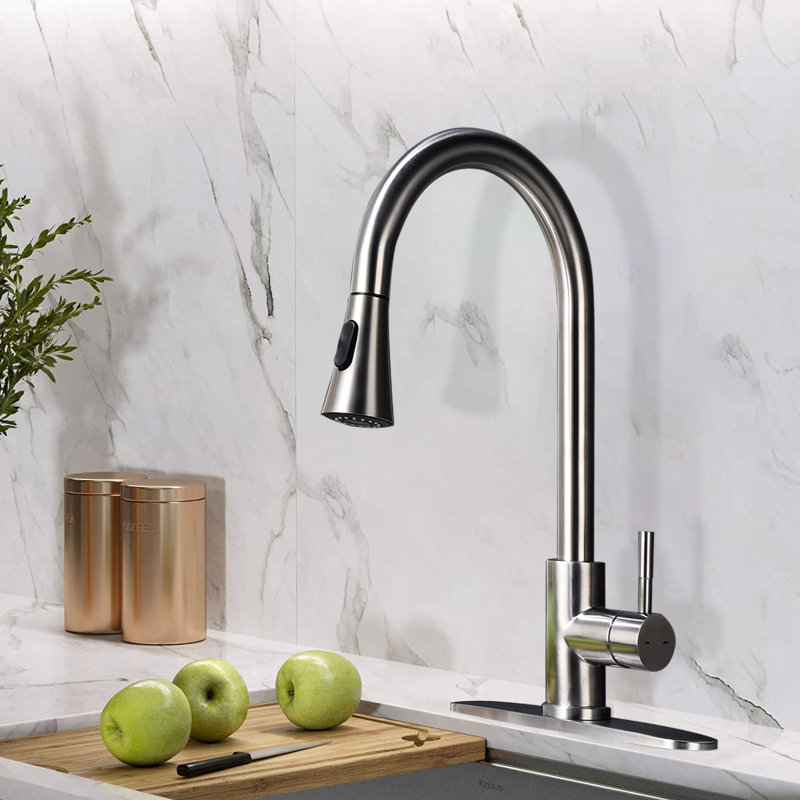 Interbath Pull Down Kitchen Faucet
