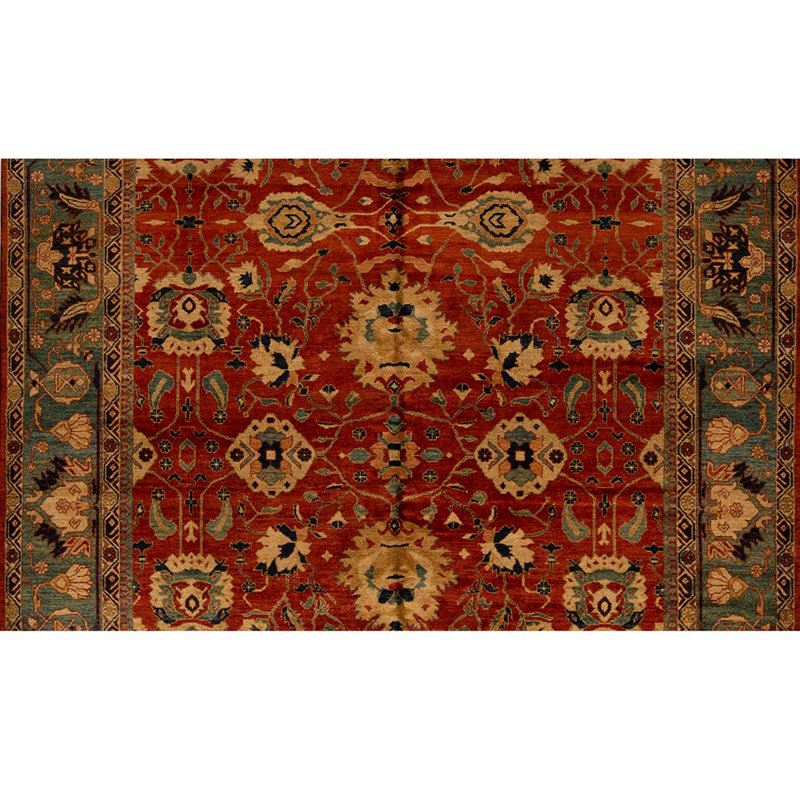 Wool Southwestern Area Rug