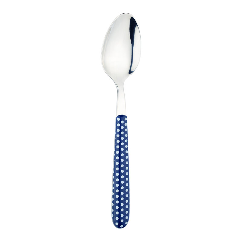 Grunwerg Cutlery Greenworks, 24 Piece Cutlery Set , Service for 6, Polka Dot