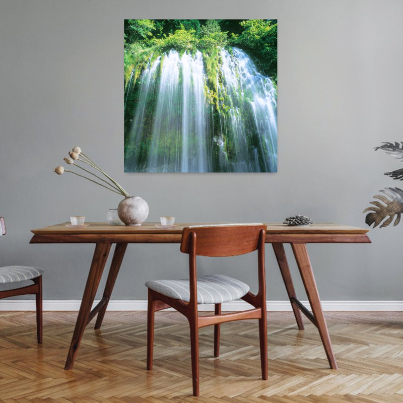 Mossbrae Falls CA USA 1 Piece Wrapped Canvas Wall Art, 81.28cm H x 81.28cm W