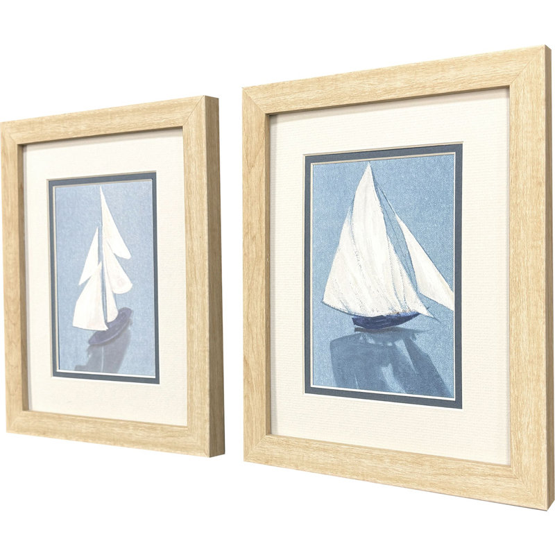 Azul La Mar Framed Art
