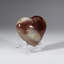 Genuine Polished Polychrome Jasper Heart from Madagascar (267 Grams)